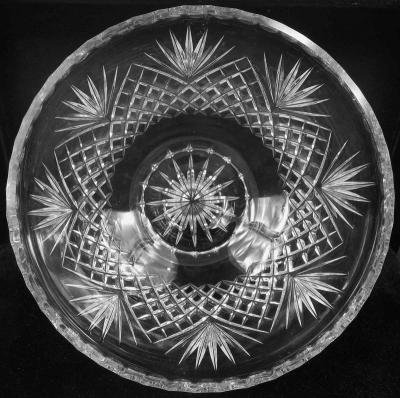  Hawkes Hawkes American Edwardian Sterling Silver Cut Glass Caviar Bowl