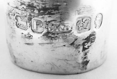  Hawksworth Pair of English Victorian Neoclassical 4 Light Candelabra 1882