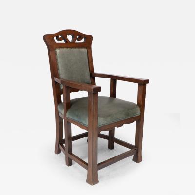  Heal s Heals Heal Son Ltd Heal Son attributed An Arts Crafts Six legged Oak Armchair