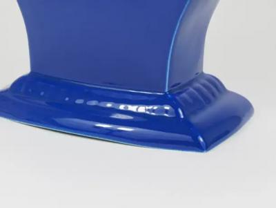  Heide Warlamis Heide Warlamis Postmodern Memphis Design Large Vase Vienna Collection 1980s