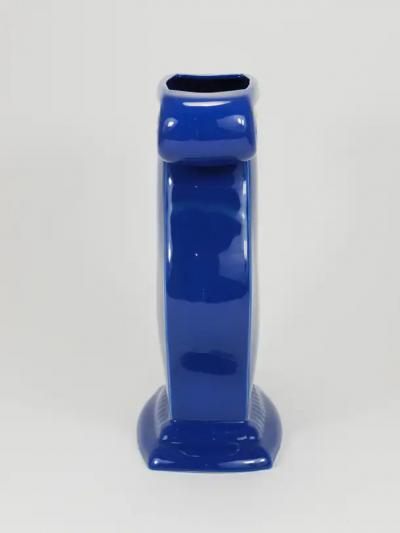  Heide Warlamis Heide Warlamis Postmodern Memphis Design Large Vase Vienna Collection 1980s