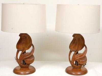  Heifetz Pair Heifetz Table Lamps