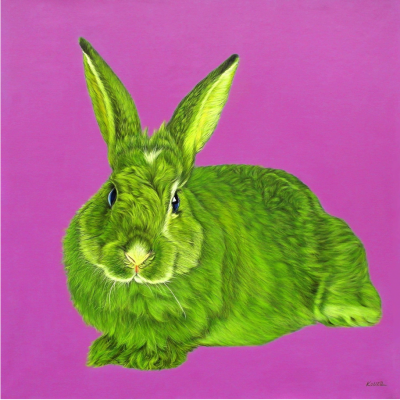  Helmut Koller Green Rabbit 2010