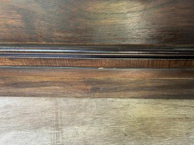  Henredon Furniture Handsome Pair Henredon Campaign style Night Stand Chests Mid Century