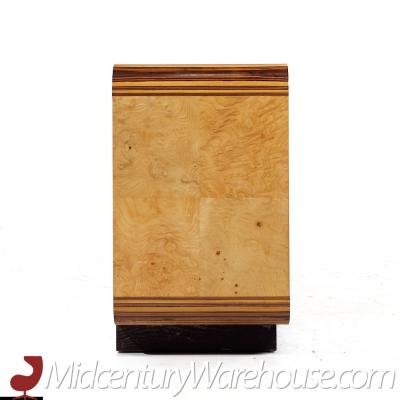  Henredon Furniture Henredon Scene II Mid Century Burlwood Credenza and Hutch