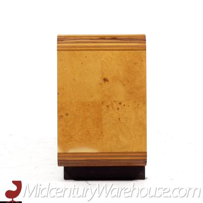  Henredon Furniture Henredon Scene II Mid Century Burlwood Credenza and Hutch