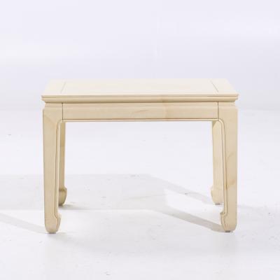  Henredon Henredon Mid Century Goatskin Side Tables Pair