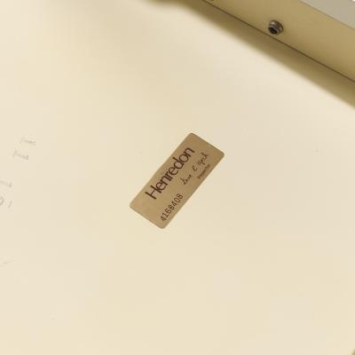  Henredon Henredon Mid Century Goatskin Side Tables Pair