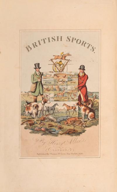  Henry Thomas ALKEN The National Sports of Great Britain by Henry Thomas ALKEN