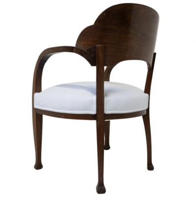  Henry Van De Velde Art Nouveau Armchair by Henry Van de Velde Belgium 1908