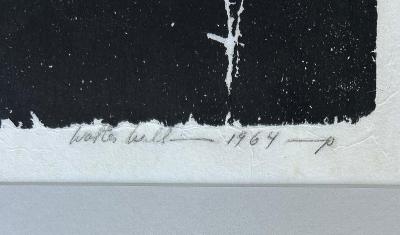  Henry Williams African American Walter Henry Williams Print Fighting Cock 3 