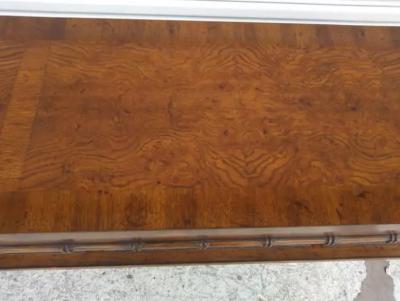  Heritage Furniture Heritage Furniture Faux Bamboo and Cane Console