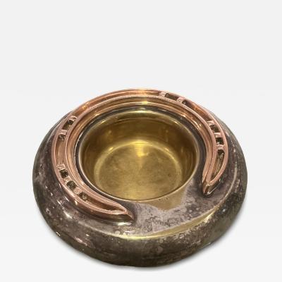  Herm s 1950s Horse shoe ashtray by Herm s