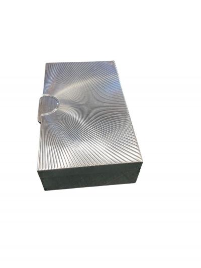  Herm s 1960s Silver plated decorative box