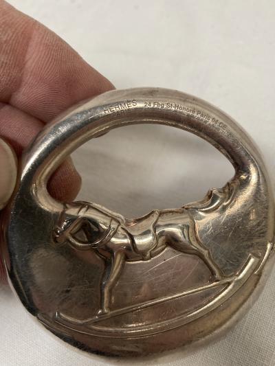  Herm s 1960s Silver rattle toy by Herm s