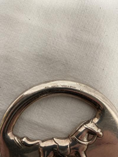  Herm s 1960s Silver rattle toy by Herm s