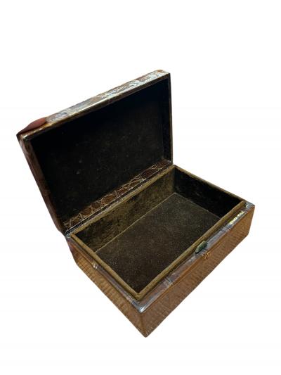  Herm s 1970s Crocodile box by Herm s