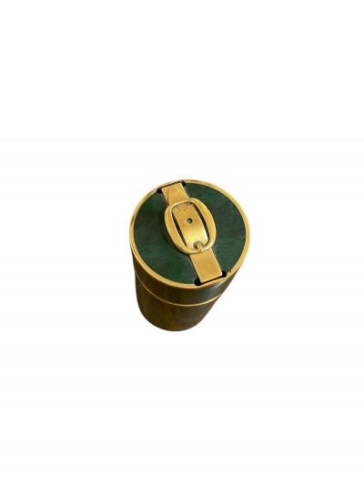  Herm s 1970s D corative lacquered m tal box by Herm s