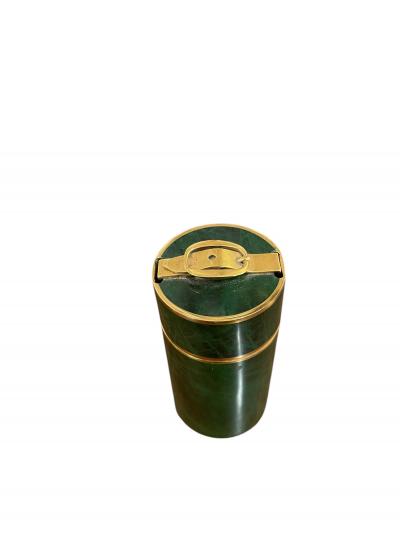  Herm s 1970s D corative lacquered m tal box by Herm s