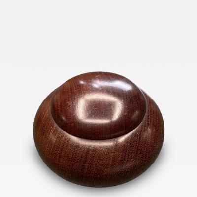  Herm s 1970s Exotic wood decorative box by Herm s