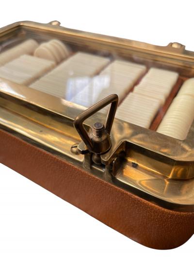  Herm s 1970s Game set in a porthole box by Herm s