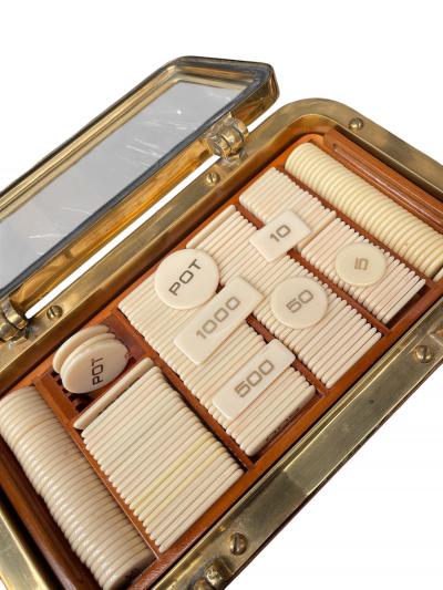  Herm s 1970s Game set in a porthole box by Herm s