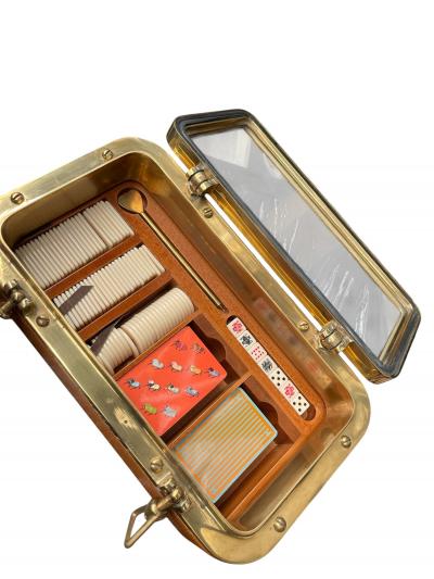  Herm s 1970s Game set in a porthole box by Herm s