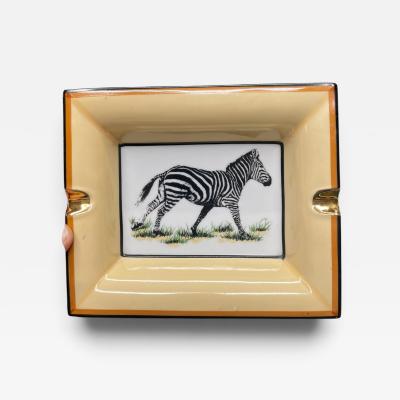  Herm s 1970s Porcelain ashtray or vide poche by HERMES