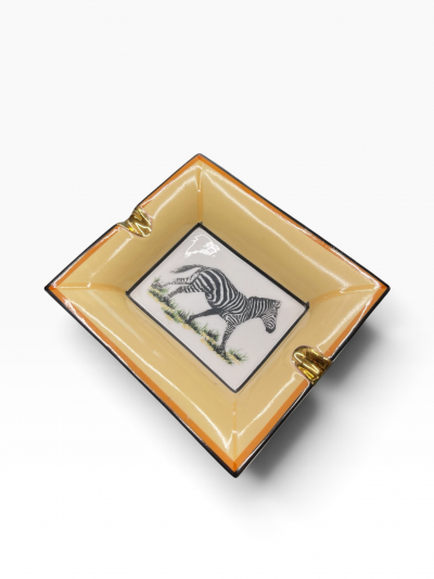  Herm s 1970s Porcelain ashtray or vide poche by HERMES