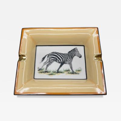  Herm s 1970s Porcelain ashtray or vide poche by HERMES