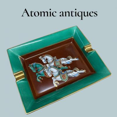  Herm s 1970s Porcelain vide poche or ashtray by Herm s