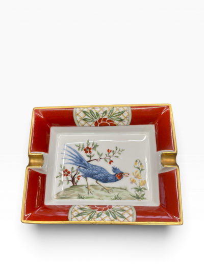  Herm s 1970s Porcelain vide poche or ashtray by Herm s
