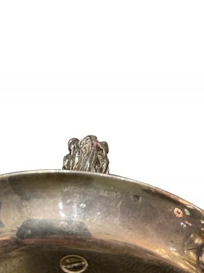  Herm s 1970s Silver plated ashtray by Herm s