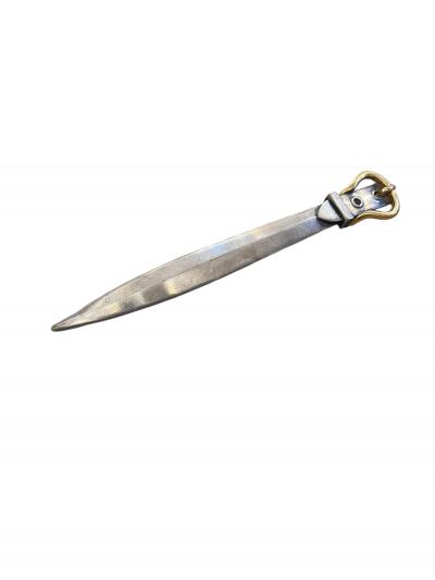  Herm s 1970s Silver plated letter opener by Herm s