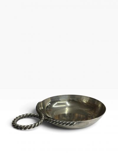  Herm s 1970s Silver plated vide poche by HERMES