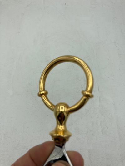  Herm s 1970s bronze Bottle opener by Gucci