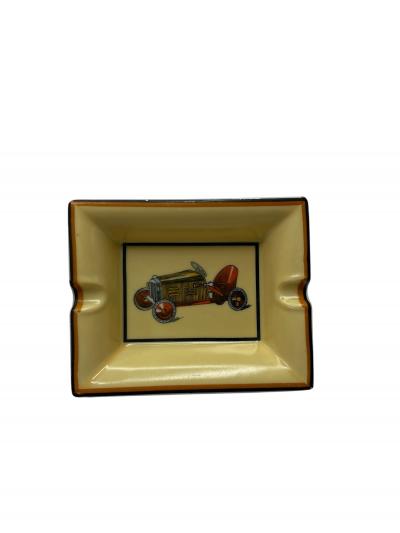  Herm s 1970s porcelain ashtray by Hermes