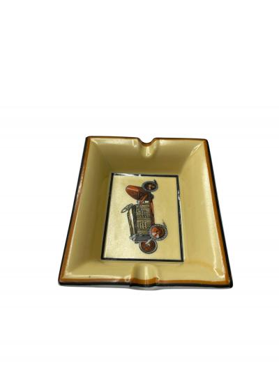  Herm s 1970s porcelain ashtray by Hermes