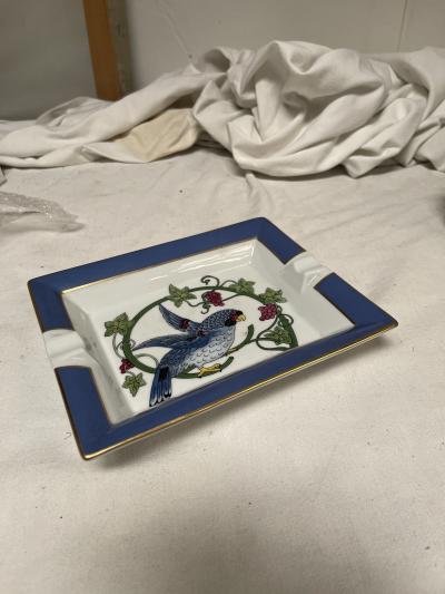  Herm s 1970s porcelain ashtray or vide poche by Herm s
