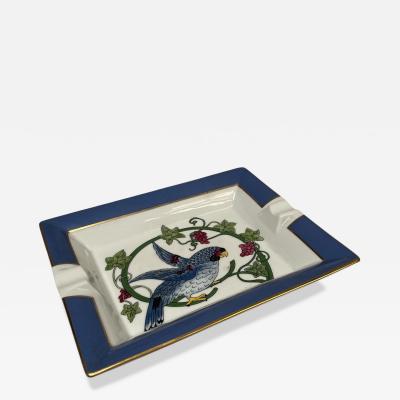  Herm s 1970s porcelain ashtray or vide poche by Herm s