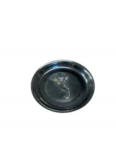  Herm s 1970s small silver plated vide poche by Herm s
