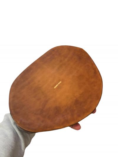  Herm s 1980s Large exotic wood vide poche by Herm s