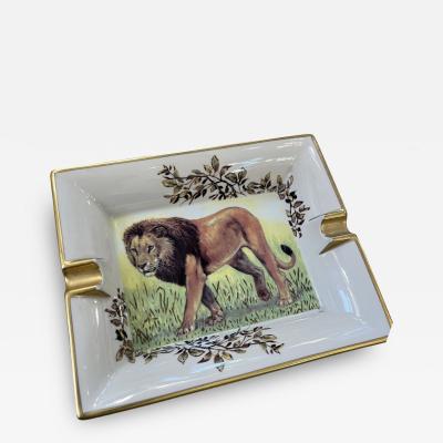  Herm s 1980s Porcelain ashtray by Herm s