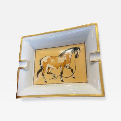  Herm s 1980s porcelain vide poche or ashtray by Herm s