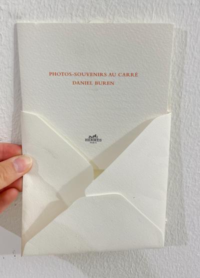  Herm s Contemporary Modern Decorative Wall Panel by Daniel Buren for Herm s