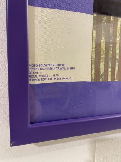  Herm s Contemporary Modern Decorative Wall Panel by Daniel Buren for Herm s