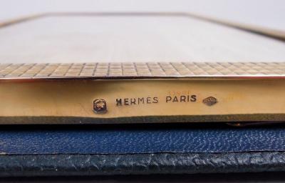  Herm s Herm s French Modern Silver Gilt Picture Frame