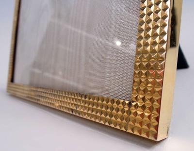  Herm s Herm s French Modern Silver Gilt Picture Frame