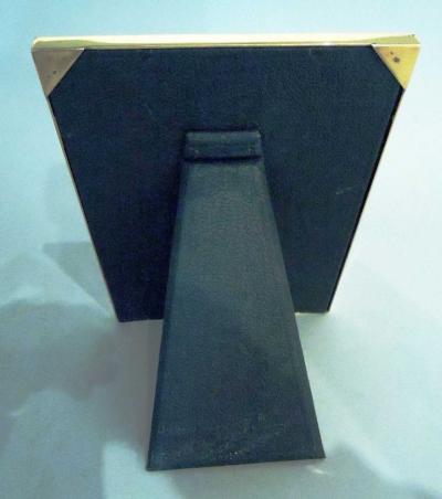  Herm s Herm s French Modern Silver Gilt Picture Frame