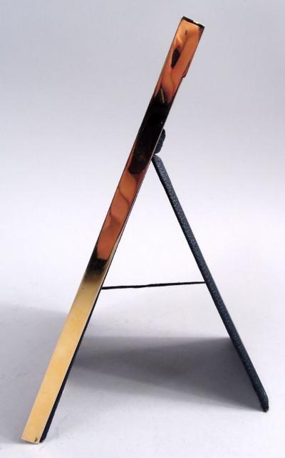  Herm s Herm s French Modern Silver Gilt Picture Frame